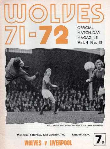Match programme